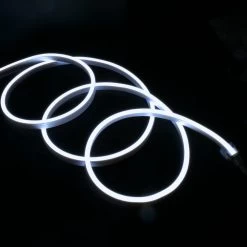 ATOM LED Cool White Neon Flex 6000K 48V 10x20mm IP67 Waterproof 30m -Atom Led Cool White IP68 Neonflex 48V 10x20mm 30m run 2