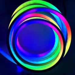 ATOM LED Addressable Digital Pixel RGB Neon Flex 16x16mm WS2811 App Control 10 Metre Kit -Atom Led addressable digital pixel rgb neon flex 16x16mm ws2811 app control 10 metre kit 757071