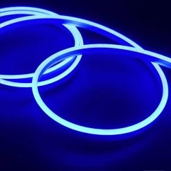 ATOM LED Blue LED Neon Flex 12V 8x16mm 120 LEDs/m IP65 Waterproof 5 Metre