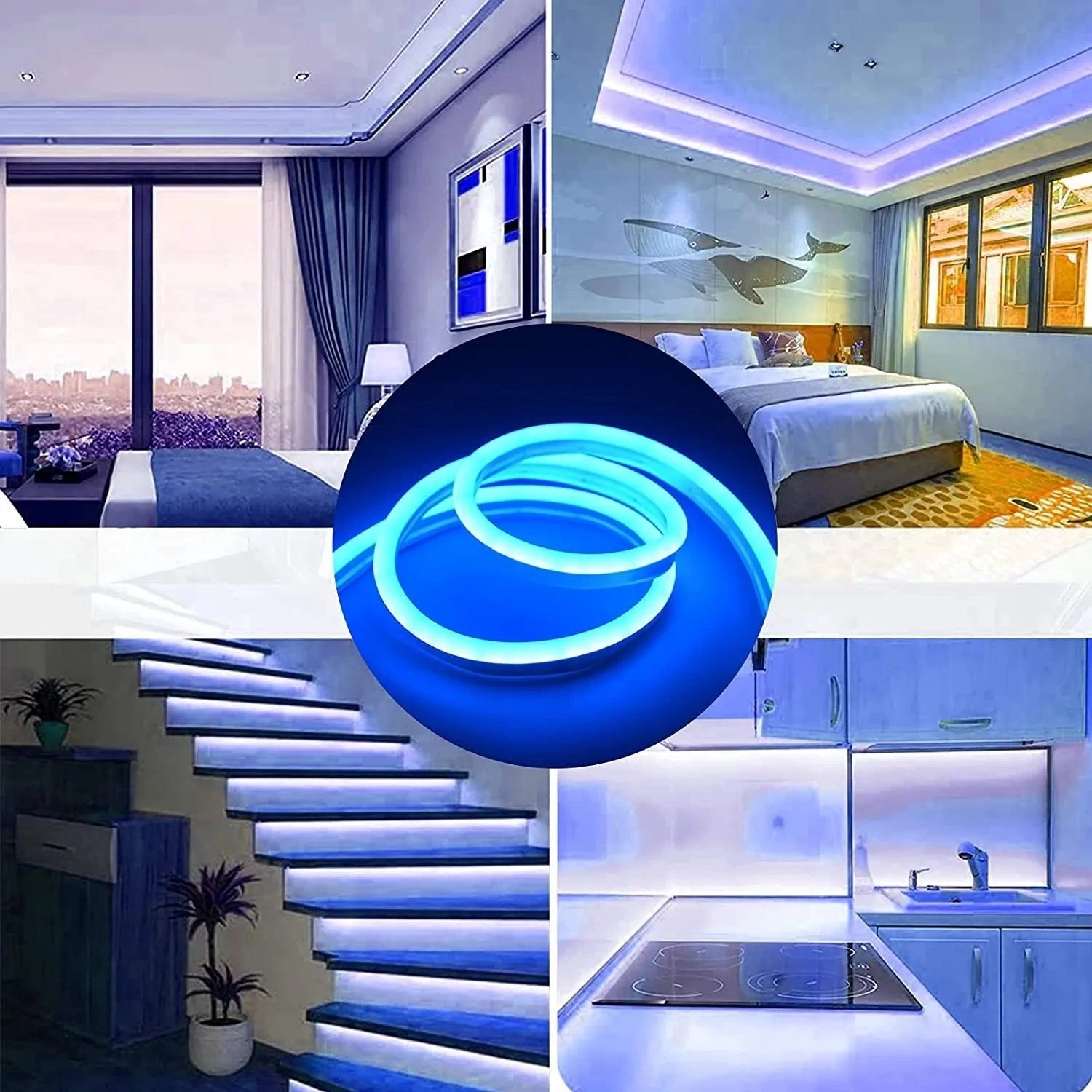 ATOM LED Blue LED Neon Flex 12V 8x16mm 120 LEDs/m IP65 Waterproof 5 Metre 10 ATOM LED Blue LED Neon Flex 12V 8x16mm 120 LEDs/m IP65 Waterproof 5 Metre - Image 8