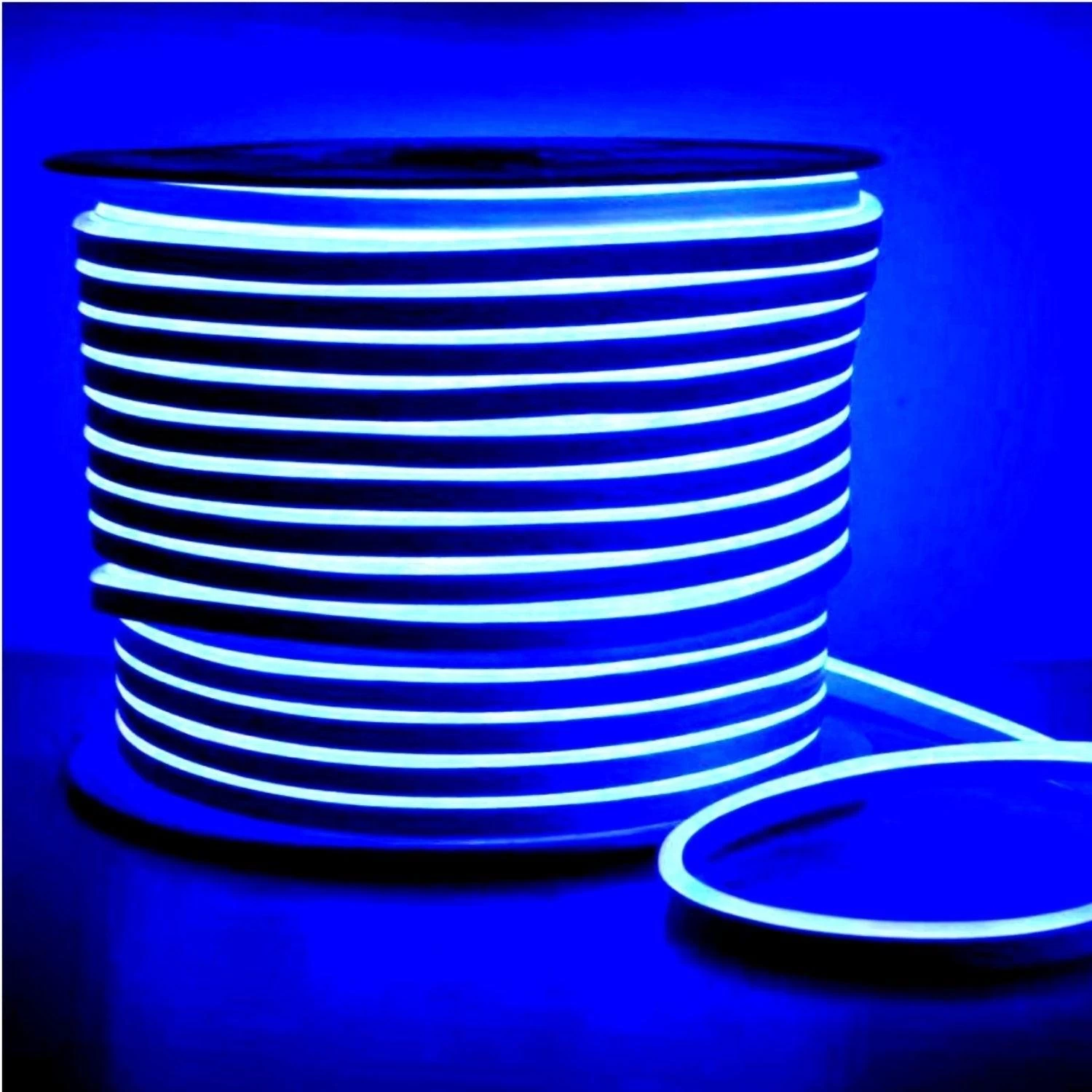 ATOM LED Blue LED Neon Flex 8x16mm 120LEDs/m 220V 240V IP65 Waterproof With UK Plug 3 ATOM LED Blue LED Neon Flex 8x16mm 120LEDs/m 220V 240V IP65 Waterproof With UK Plug
