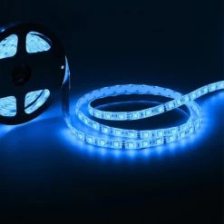 ATOM LED Blue LED Strip 12V 5050 IP65 Waterproof 60LED/m 5 Metre