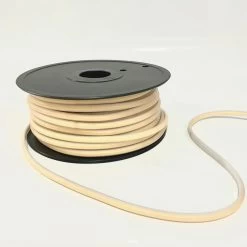 ATOM LED Warm White 3000K COB LED Strip 220V 240V 288 LEDs/m IP65 With UK Plug -Atom Led cob led strip 220v 240v warm white 3000k 288 ledsm ip65 with uk plug 564092