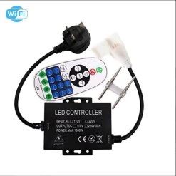 ATOM LED COB LED Strip 220V 240V WIFI Dimmer Controller With 23-Key RF Remote Control 1500W For Brightness Adjustment