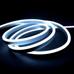 ATOM LED Cool White LED Neon Flex 24V DC Wireless 8x16mm 120LEDs/m IP65 Waterproof