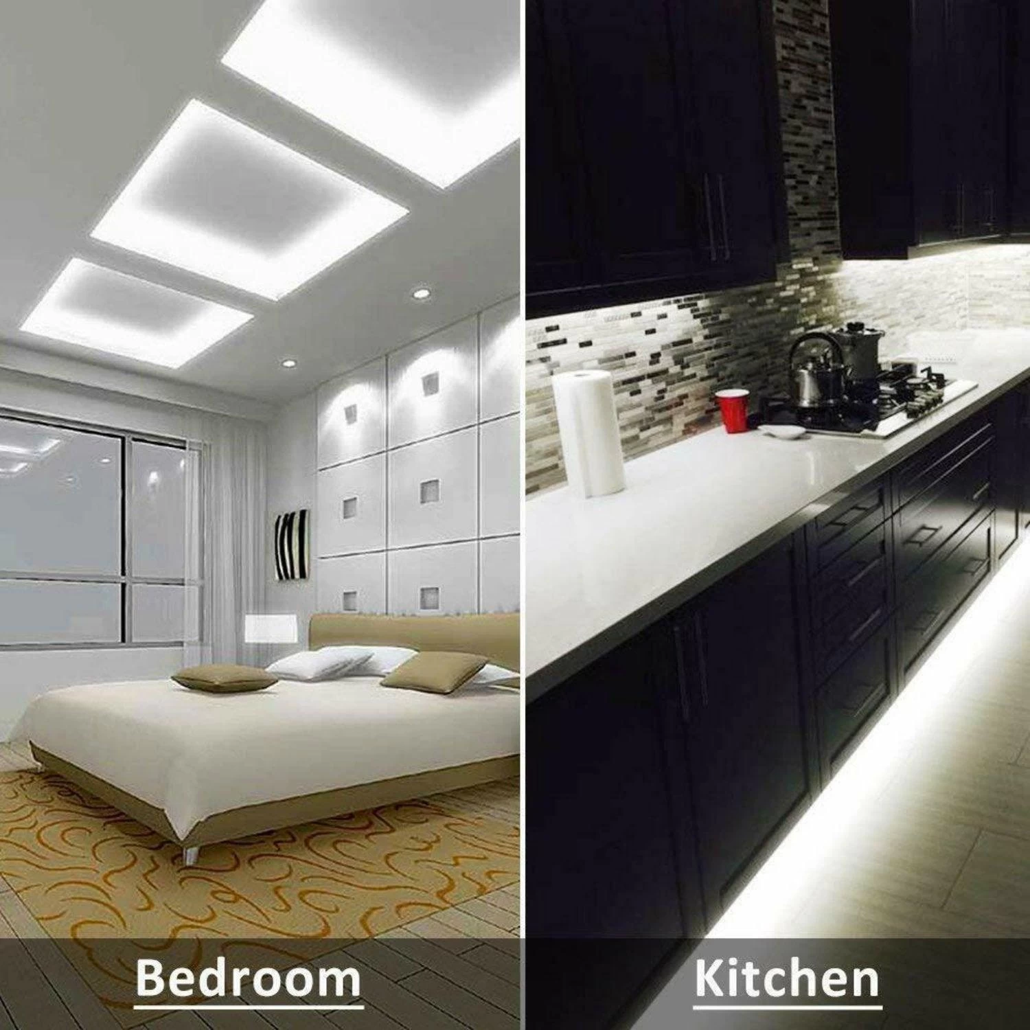 ATOM LED Cool White Neon Flex 220V 240V 16x16mm D Shape 120LEDs/m Top Bend IP65 With UK Plug 6 ATOM LED Cool White Neon Flex 220V 240V 16x16mm D Shape 120LEDs/m Top Bend IP65 With UK Plug - Image 4