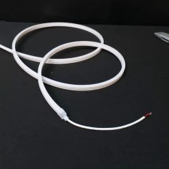 ATOM LED Cool White Neon Flex 24V 8x16mm 120LEDs/m IP65 Waterproof 5cm Cut -Atom Led cool white neon flex 24v 8x16mm 120ledsm ip65 waterproof 5cm cut 843182