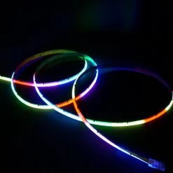 ATOM LED Digital Pixel RGB COB Strip 24V IP20 720 LEDs/m WS2811 10mm Wide -Atom Led digital pixel rgb cob strip 24v ip20 720 ledsm ws2811 10mm wide 754795