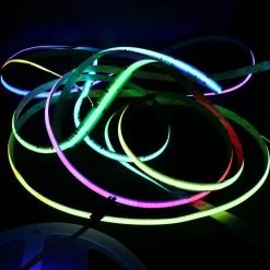 ATOM LED Digital Pixel RGB COB Strip 24V IP20 720 LEDs/m WS2811 10mm Wide -Atom Led digital pixel rgb cob strip 24v ip20 720 ledsm ws2811 10mm wide 766335