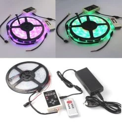 ATOM LED Digital Pixel RGB LED Strip 12V WS2811 Addressable 60LED/M 5 Metre IP65 5 Metre Kit -Atom Led digital pixel rgb led strip 12v ws2811 addressable 60ledm 5 metre ip65 5 metre kit 187189