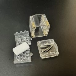 ATOM LED End Cap For For 12V/24V Addressable RGB LED Neon Flex 10x20mm IP68