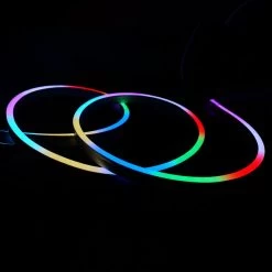 ATOM LED Addressable Digital Pixel RGB Neon Flex 24V 12x20 WS2811 IP65 Waterproof