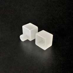 ATOM LED Front Cap & End Cap Set For LED Neon Flex Flat Shape 16x16mm X 3