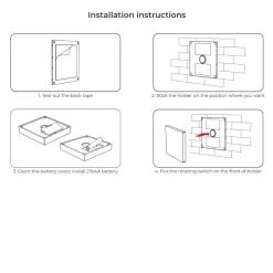ATOM LED Miboxer B2 Wall Mount 4-Zone Panel Remote CCT 9 ATOM LED Miboxer B2 Wall Mount 4-Zone Panel Remote CCT -Atom Led miboxer b2 wall mount 4 zone panel remote cct 189175