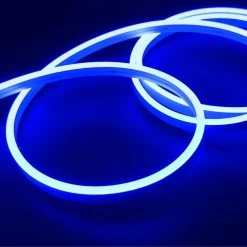 ATOM LED Mini Blue LED Neon Flex DC 12V 6x12mm 120LED/m IP65 Waterproof 1cm Cut