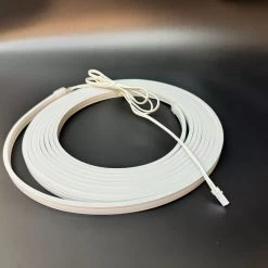 ATOM LED Mini Cool White Neon Flex 6000K 24V 4x10mm IP65 Waterproof 168LEDs/m -Atom Led mini cool white neon flex 6000k 24v 4x10mm ip65 waterproof 168ledsm 179509