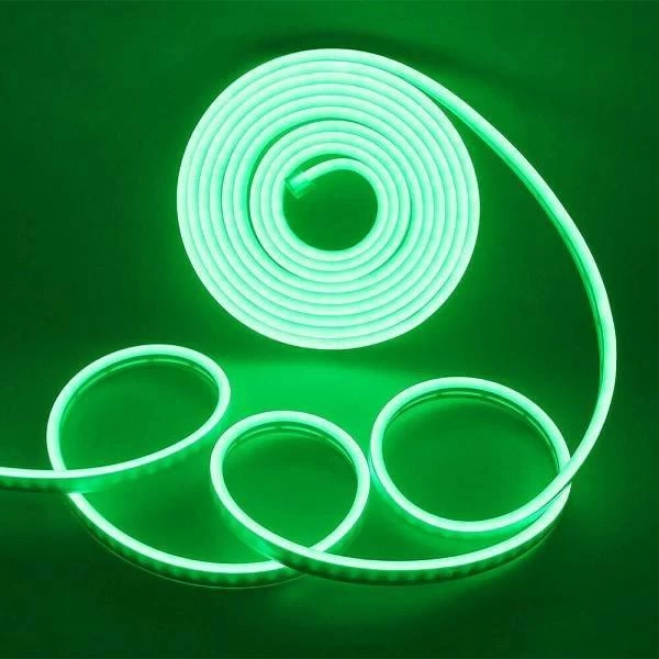 ATOM LED Mini Green LED Neon Flex DC 12V 6x12mm 120LED/m IP65 Waterproof 2.5cm Cut 4 ATOM LED Mini Green LED Neon Flex DC 12V 6x12mm 120LED/m IP65 Waterproof 2.5cm Cut - Image 2