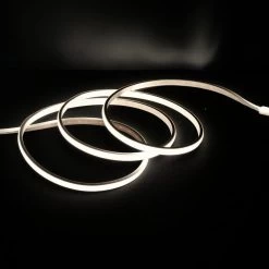 ATOM LED Natural White 4000K COB Strip 220V 240V 288 LEDs/m IP65 With UK Plug -Atom Led natural white 4000k cob strip 220v 240v 288 ledsm ip65 with uk plug 622373