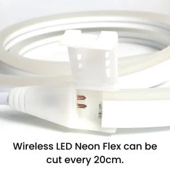 ATOM LED Natural White Neon Flex 220V 240V Wireless 8x16mm 120LEDs/m IP65 Waterproof With UK Plug -Atom Led natural white neon flex 220v 240v wireless 8x16mm 120ledsm ip65 waterproof with uk plug 541023