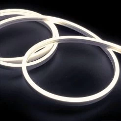 ATOM LED Natural White Neon Flex 4000K 12V 8x16mm IP65 Waterproof 1cm Cut