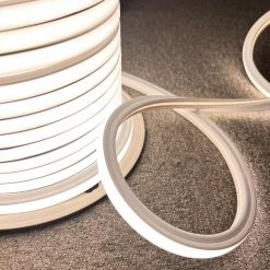 ATOM LED Natural White Neon Flex 4000K DC 48V 16x16mm Top Bend IP65 Waterproof 10cm Cut 16 ATOM LED Natural White Neon Flex 4000K DC 48V 16x16mm Top Bend IP65 Waterproof 10cm Cut -Atom Led natural white neon flex 4000k dc 48v 16x16mm flat shape vertical bending ip65 waterproof led neon flex only 417452