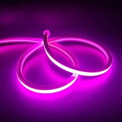ATOM LED Pink LED Neon Flex 220V 240V Flat Shape Top Bending 20cm Cutting IP65 With UK Plug -Atom Led pink led neon flex 220v 240v flat shape top bending 20cm cutting ip65 with uk plug 343626