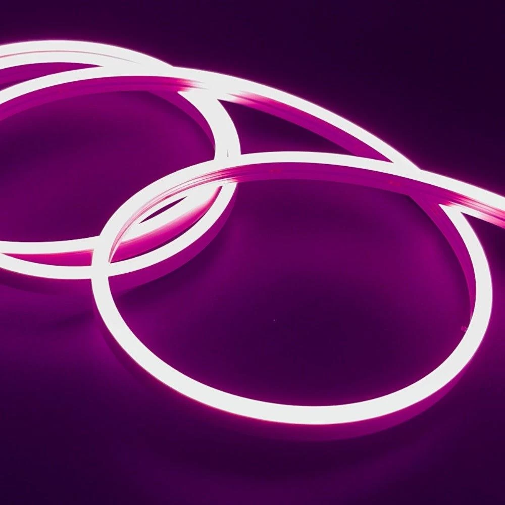 ATOM LED Pink LED Neon Flex DC 12V IP65 Waterproof 8x16mm 120 LEDs/M 1cm Cut 3 ATOM LED Pink LED Neon Flex DC 12V IP65 Waterproof 8x16mm 120 LEDs/M 1cm Cut