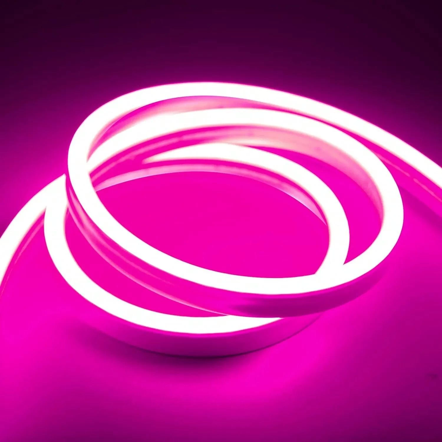 ATOM LED Pink LED Neon Flex DC 12V IP65 Waterproof 8x16mm 120 LEDs/M 1cm Cut 4 ATOM LED Pink LED Neon Flex DC 12V IP65 Waterproof 8x16mm 120 LEDs/M 1cm Cut - Image 2