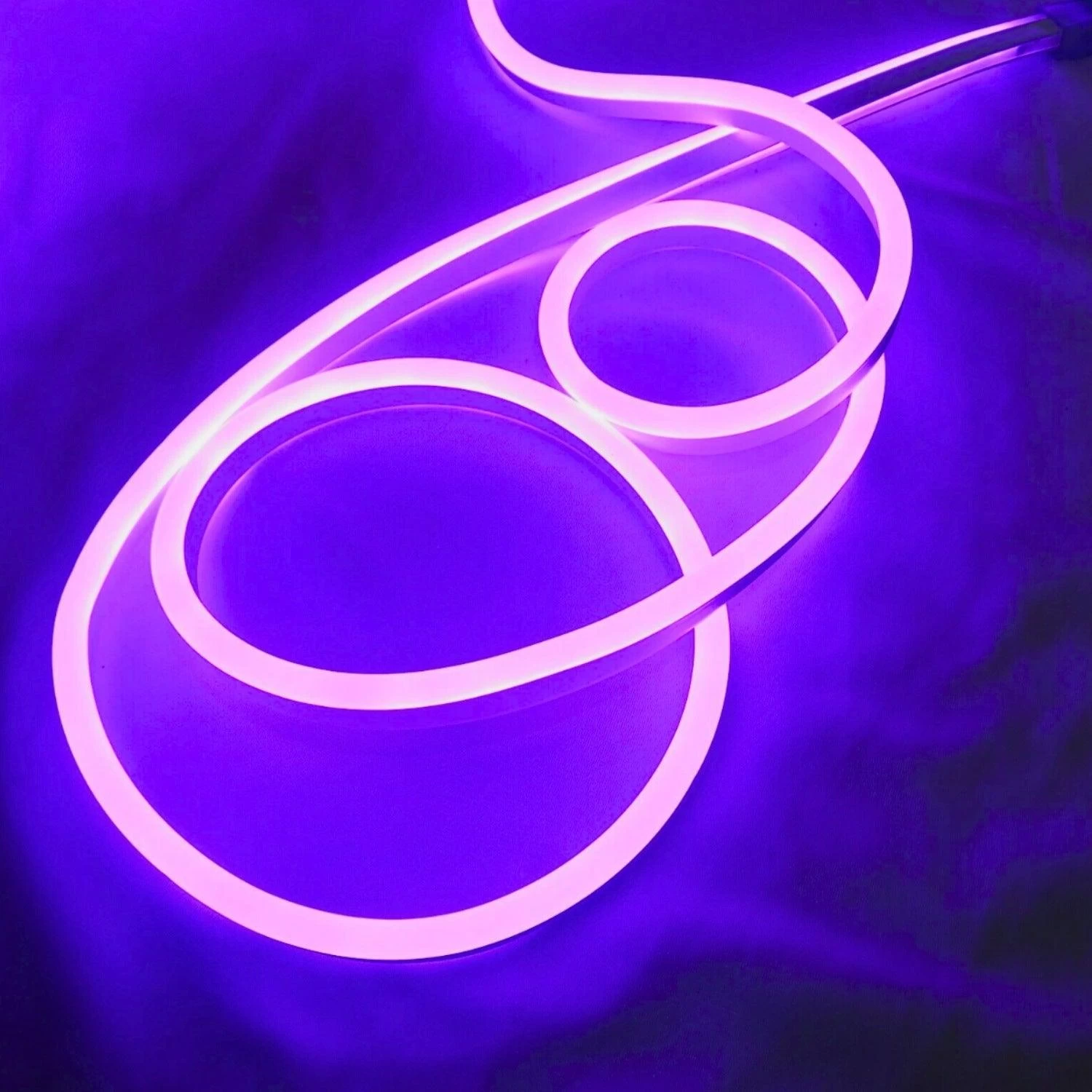 ATOM LED Purple Neon Flex 220V 240V 8x16mm 120LEDs/m IP65 Waterproof With UK Plug 5 ATOM LED Purple Neon Flex 220V 240V 8x16mm 120LEDs/m IP65 Waterproof With UK Plug - Image 3
