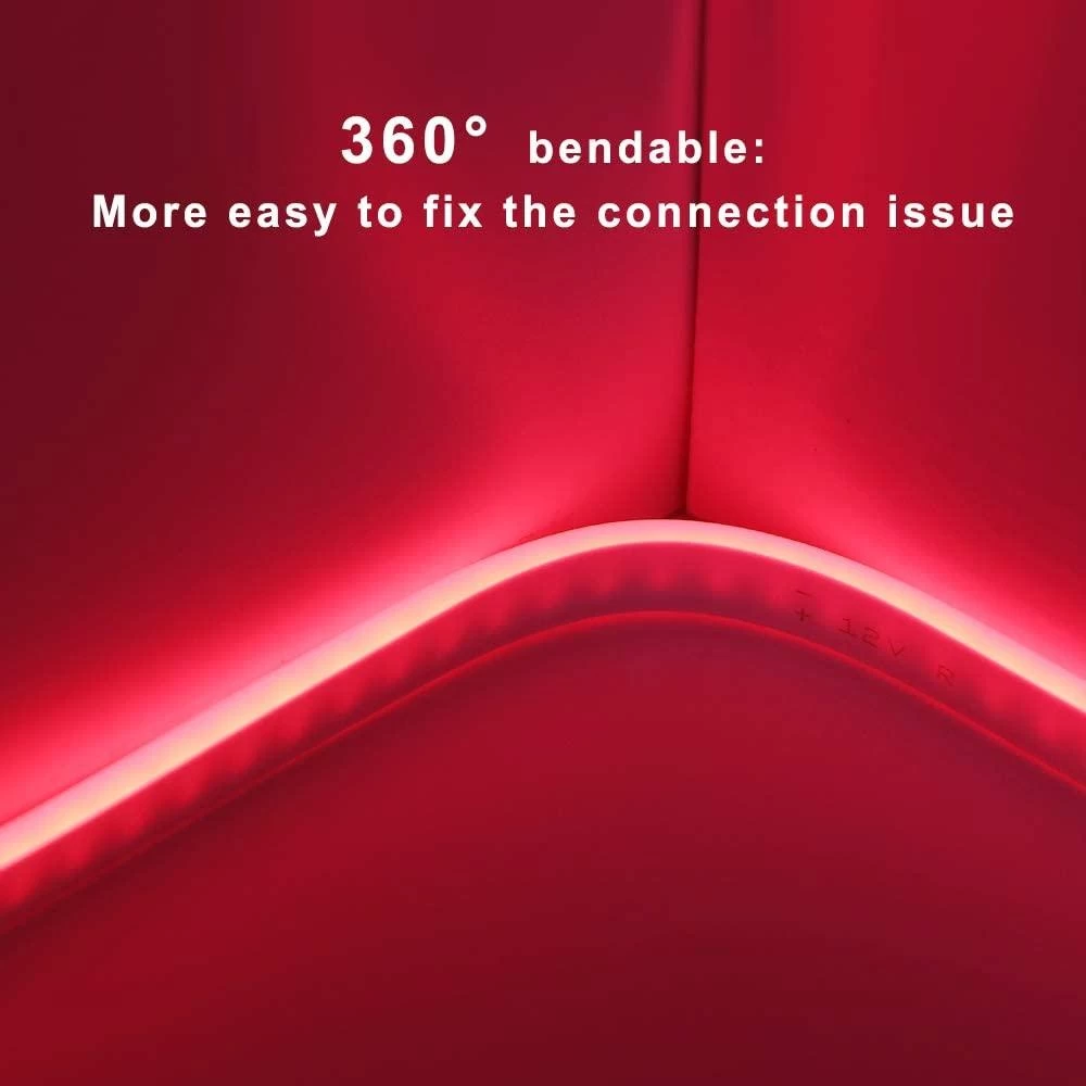 ATOM LED Red LED Neon Flex 220V 240V 8x16mm 120LEDs/m IP65 Waterproof With UK Plug 6 ATOM LED Red LED Neon Flex 220V 240V 8x16mm 120LEDs/m IP65 Waterproof With UK Plug - Image 4