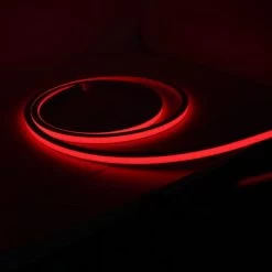 ATOM LED Red LED Neon Flex 220V 240V Top Bending 20cm Cut IP65 With UK Plug -Atom Led red led neon flex 220v 240v top bending 20cm cutting ip65 with uk plug 410502