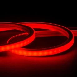ATOM LED Red LED Neon Flex 220V 240V Top Bending 20cm Cut IP65 With UK Plug -Atom Led red led neon flex 220v 240v top bending 20cm cutting ip65 with uk plug 463131