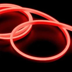 ATOM LED Red LED Neon Flex DC 12V IP65 Waterproof 8x16mm 120 LEDs/M 1cm Cut