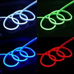 ATOM LED RGB LED Neon Flex 220V 240V 10x20mm Flat Shape IP65 Bluetooth App Control -Atom Led rgb led neon flex 220v 240v 10x20mm flat shape ip65 bluetooth app control 601898