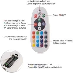 ATOM LED RGB LED Strip 120 LEDs/m 220V 240V Bluetooth Controller With Remote -Atom Led rgb led strip 120 ledsm 220v 240v bluetooth controller with remote 211766