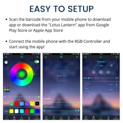 ATOM LED RGB LED Strip 120 LEDs/m 220V IP65 Wireless Bluetooth App Control With Remote -Atom Led rgb led strip 120 ledsm 220v ip65 wireless bluetooth app control with remote 729286