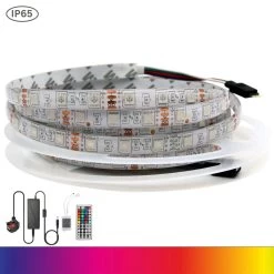 ATOM LED RGB LED Strip 12V IP65 Waterproof 60LED/m 5 Metre Kit