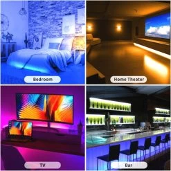 ATOM LED RGB LED Strip 12V IP65 Waterproof 60LED/m 5 Metre Kit -Atom Led rgb led strip 12v ip65 waterproof 60ledm 5 metre kit 274201