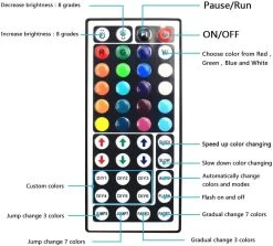 ATOM LED RGB LED Strip 12V IP65 Waterproof 60LED/m 5 Metre Kit -Atom Led rgb led strip 12v ip65 waterproof 60ledm 5 metre kit 281558