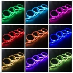 ATOM LED RGB LED Strip 12V IP65 Waterproof 60LED/m 5 Metre Kit -Atom Led rgb led strip 12v ip65 waterproof 60ledm 5 metre kit 283548