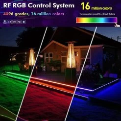ATOM LED RGB LED Strip 220V 240V 120LEDs/m WiFi Tuya APP LED Controller With 24key Remote -Atom Led rgb led strip 220v 240v 120ledsm wifi tuya app led controller with 24key remote 898333