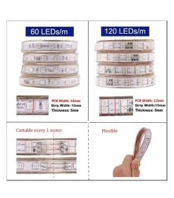 ATOM LED RGB LED Strip 220V 240V 60LEDs/m IP65 Wireless Bluetooth App Control With Remote 20 ATOM LED RGB LED Strip 220V 240V 60LEDs/m IP65 Wireless Bluetooth App Control With Remote -Atom Led rgb led strip 220v 240v 60ledsm ip65 wireless bluetooth app control with remote 826580