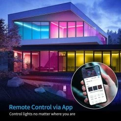 ATOM LED RGB LED Strip 220V 240V 60LEDs/m WiFi Tuya APP LED Controller With 24key Remote -Atom Led rgb led strip 220v 240v 60ledsm wifi tuya app led controller with 24key remote 144941