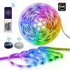 ATOM LED RGB LED Strip 5050 12V WiFi Control RGB LED Strip IP67 Waterproof 300LEDs 5m Full Kit Compatible With Alexa And Google Home -Atom Led rgb led strip 5050 12v wifi control rgb led strip ip67 waterproof 300leds 5m full kit compatible with alexa and google home 826189