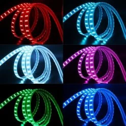 Atom Led -Atom Led rgb led strip light 220v 240v 120 ledsm ip65 waterproof full kit 648629