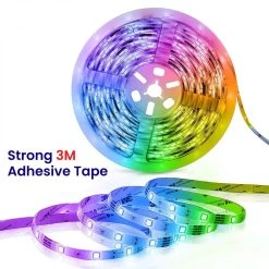 ATOM LED RGB LED Strip With Remote 24V 10 Metre One Length 5050 IP65 60LED/m Full Kit -Atom Led rgb led strip with remote 24v 10 metre one length 5050 ip65 60ledm full kit 745443