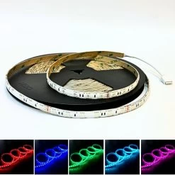 Atom Led 9 ATOM LED RGB LED Strip With Remote 24V 10 Metre One Length 5050 IP65 60LED/m Full Kit