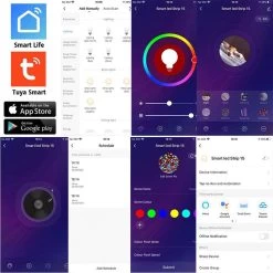 ATOM LED RGB Neon Flex 10x20mm 220V 240V WiFi Tuya APP LED Controller With 24key Remote -Atom Led rgb neon flex 10x20mm 220v 240v wifi tuya app led controller with 24key remote 299356