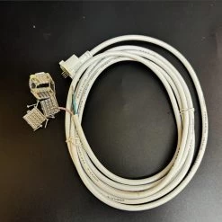 ATOM LED RGB Neon Flex 10x20mm IP68 24V End Cap 3m Wire Connector