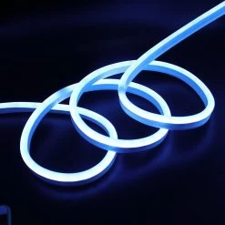 ATOM LED RGB Neon Flex 220V 240V 11x22mm IP65 Dimmable With Remote -Atom Led rgb neon flex 220v 240v 11x22mm ip65 dimmable with remote 618367